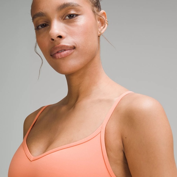 Lululemon NWT Align™ Sweetheart Bra A/B Cup sz 6 Coral Kiss - Picture 2 of 8